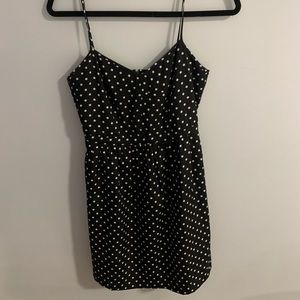 Jcrew polka dot mini dress